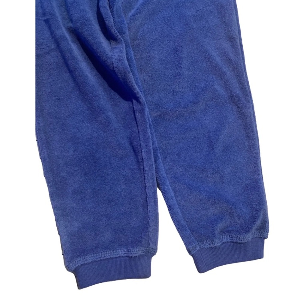 MINI BODEN Girls Terry Toweling Blue Jogger Pants W/ Lavender Waist  Sz 6 Y NWT - Picture 3 of 9